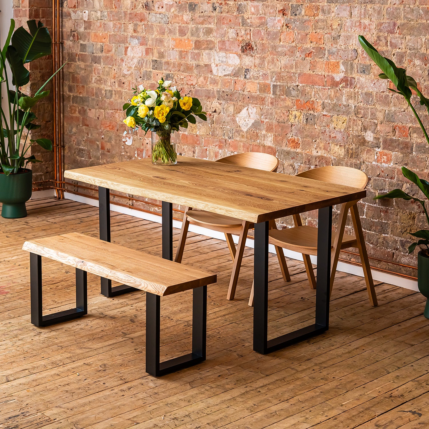Live Edge Dining Benchtop