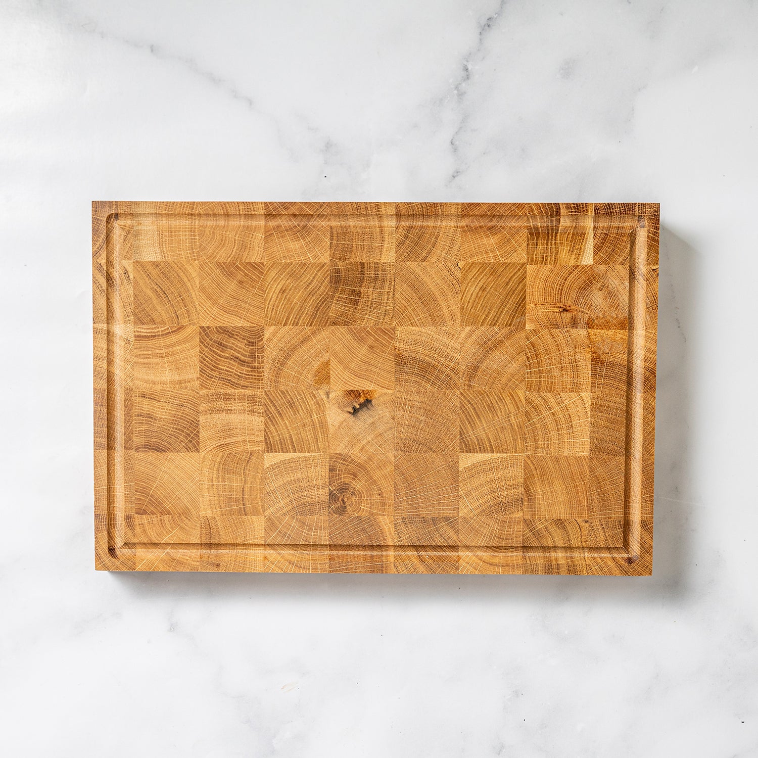 Oak End Grain Wooden Cutting Board