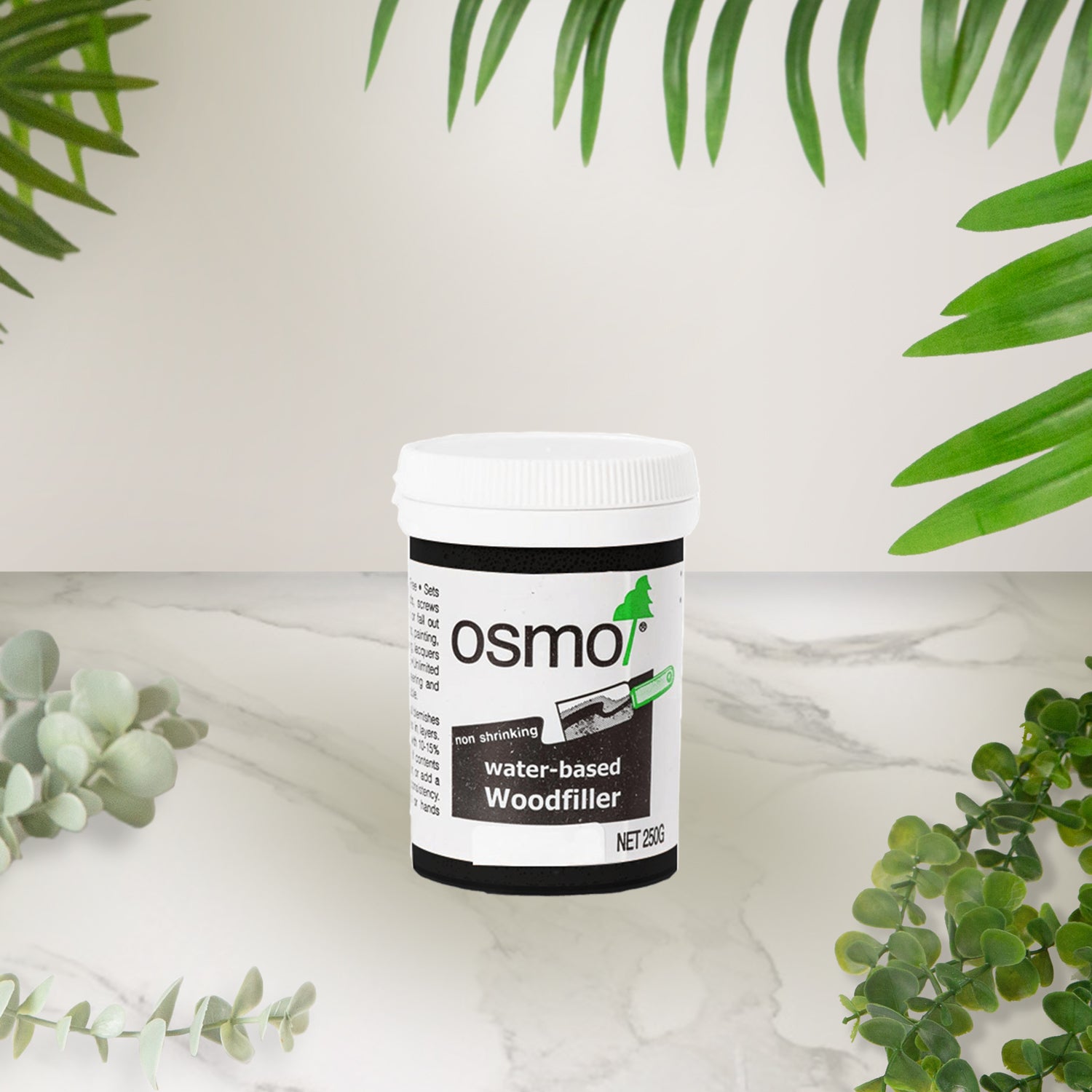 Osmo Wood Filler (Ebony) - 250G