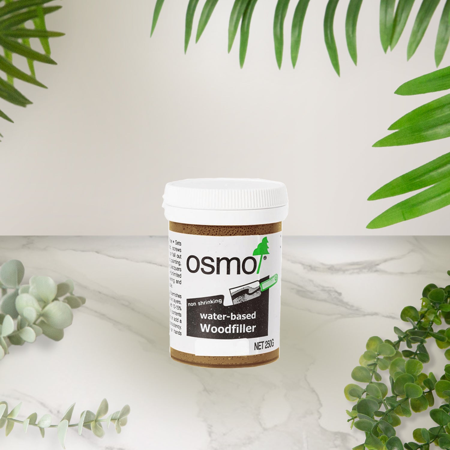 Osmo Wood Filler (Mid Oak) - 250G