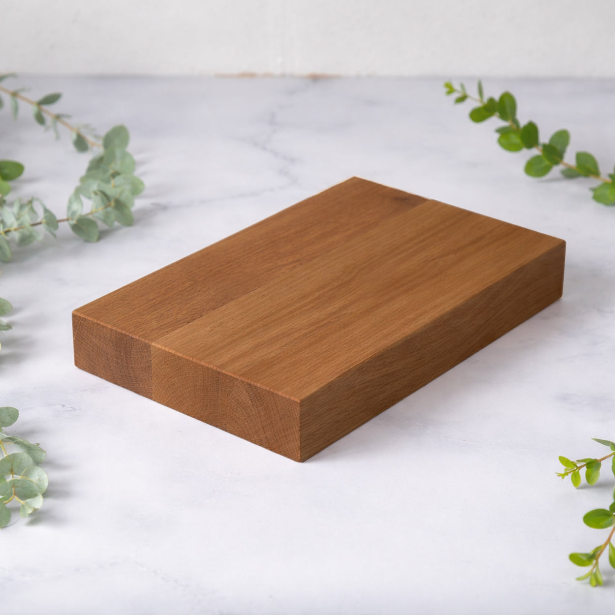 Premium Oak Antique Bronze Finish Wood Sample 200mm x 150mm x 40mm