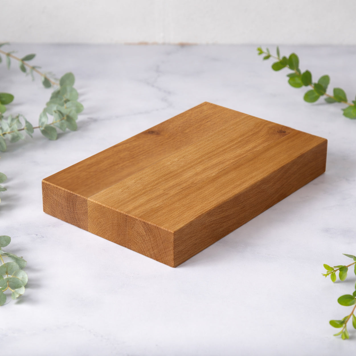 Premium Oak Pure Finish Wood Sample 200mm x 150mm x 40mm