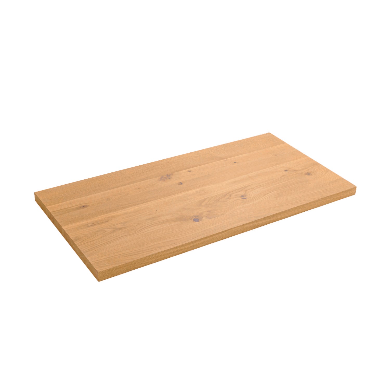 Premium Solid Oak Dining Tabletop - Pure