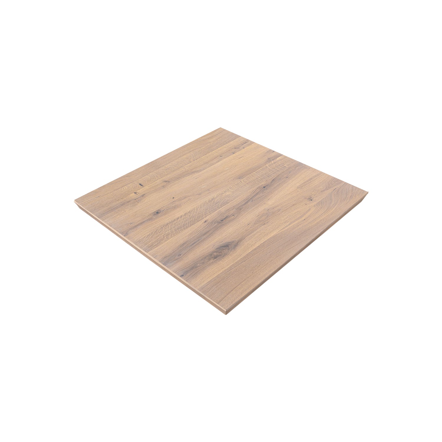 Premium Solid Oak Small Dining Tabletop - White Oak