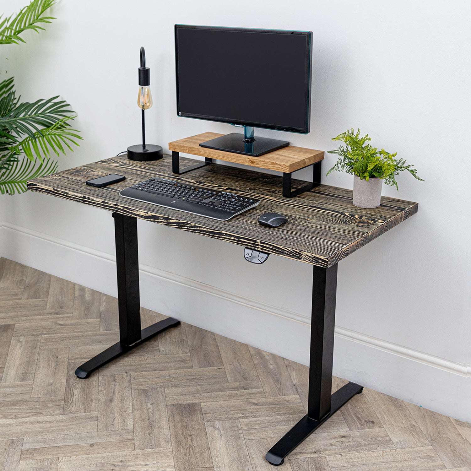 Solid Oak Desk Shelf / Riser | Small Riser