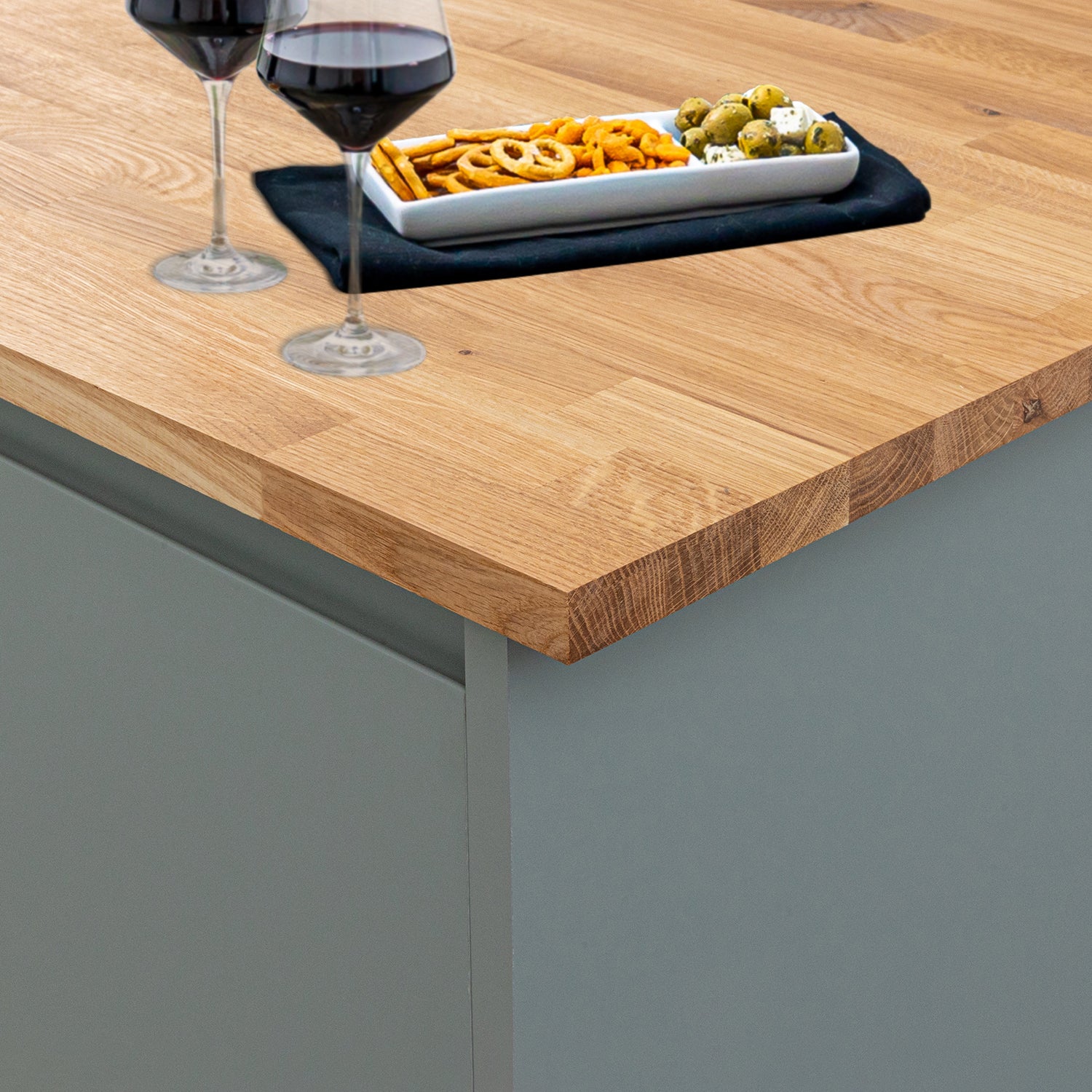 Solid Oak Worktop (Pre-oiled)