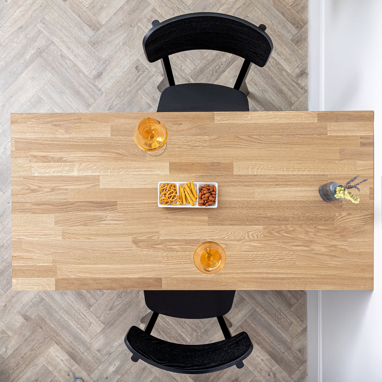Solid Prime Oak Table Tops Sanded