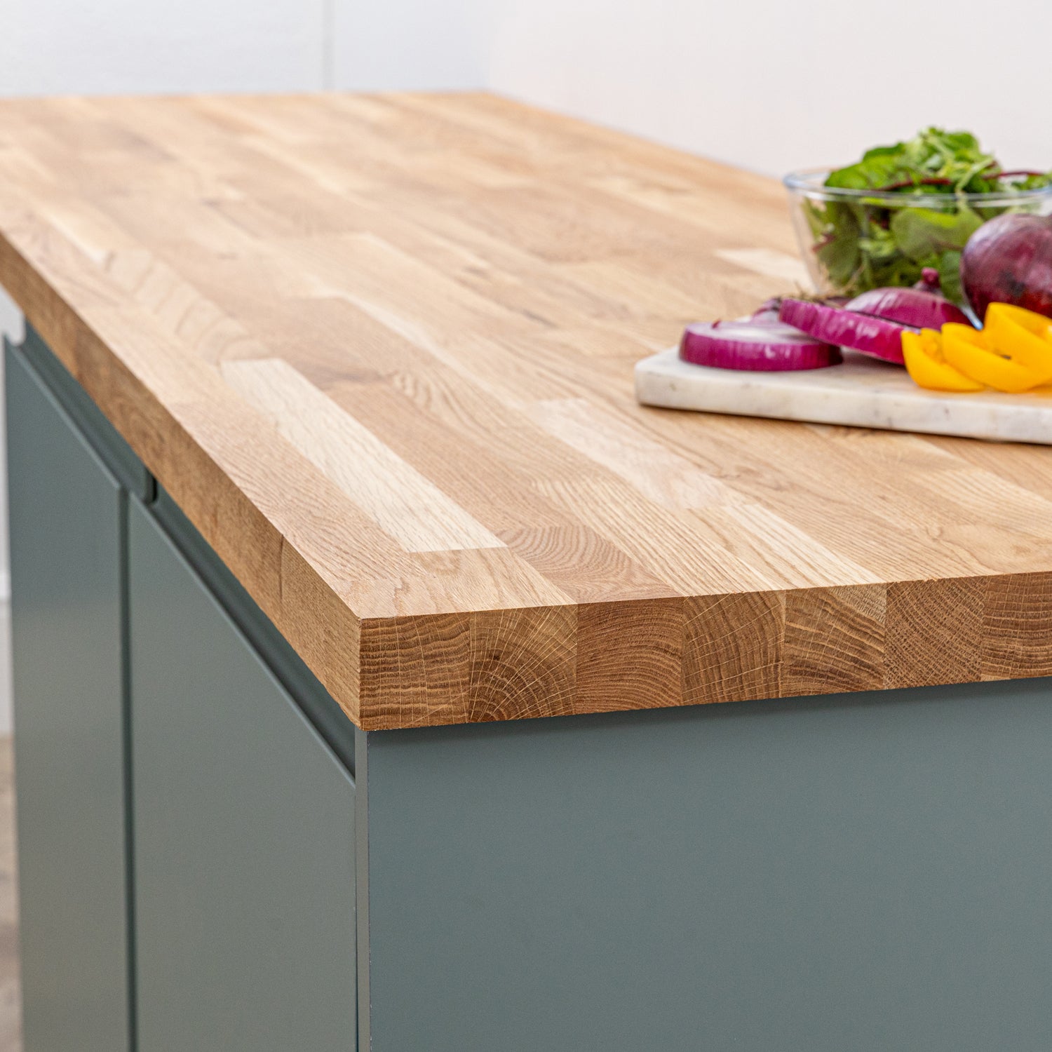 Solid Rustic Oak Worktop