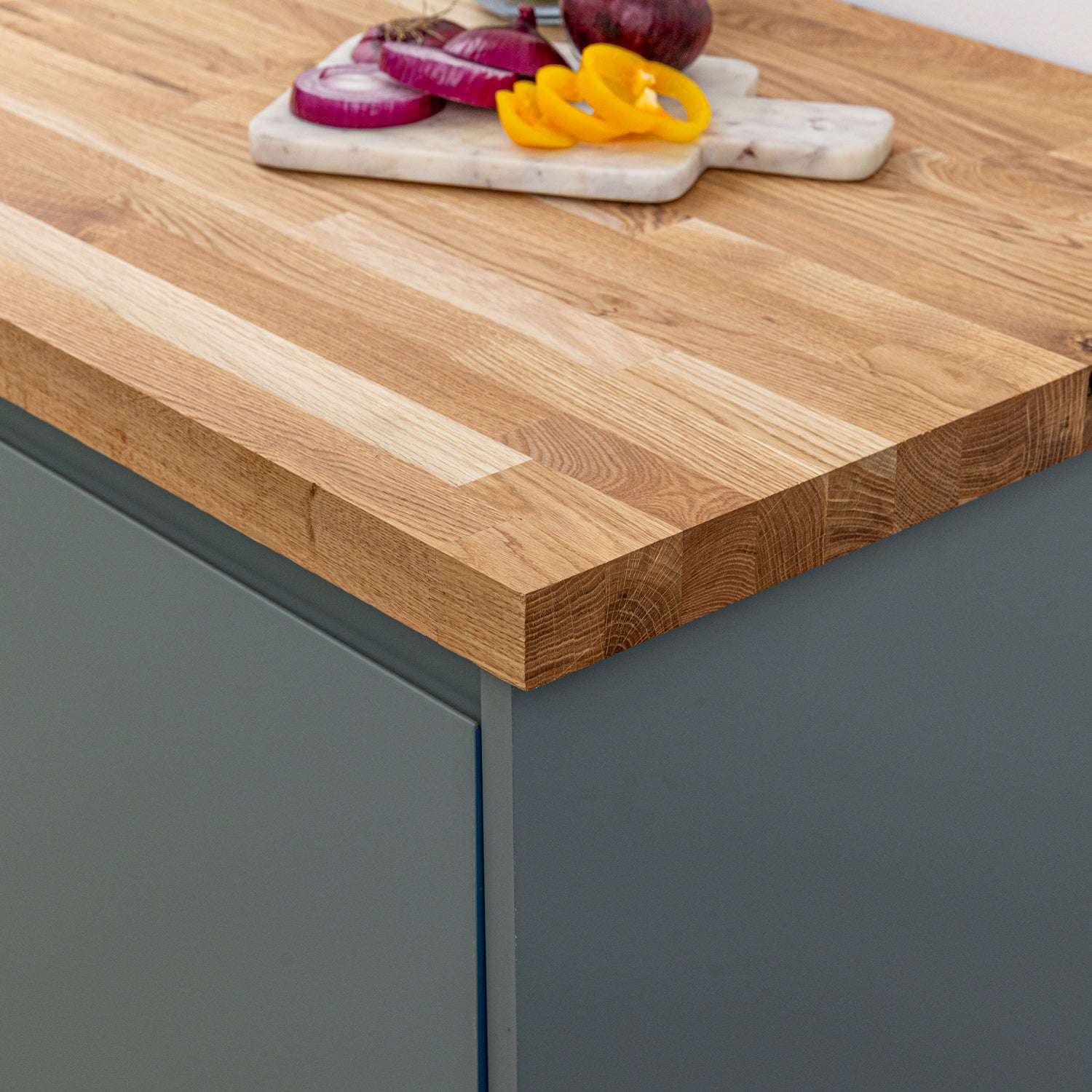Solid Rustic Oak Worktop