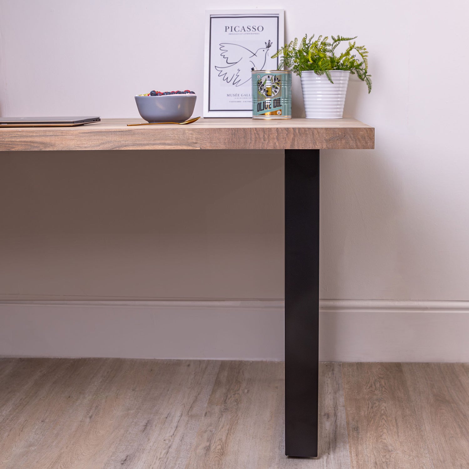 Walnut Solid Wood Desktop (Sanded)