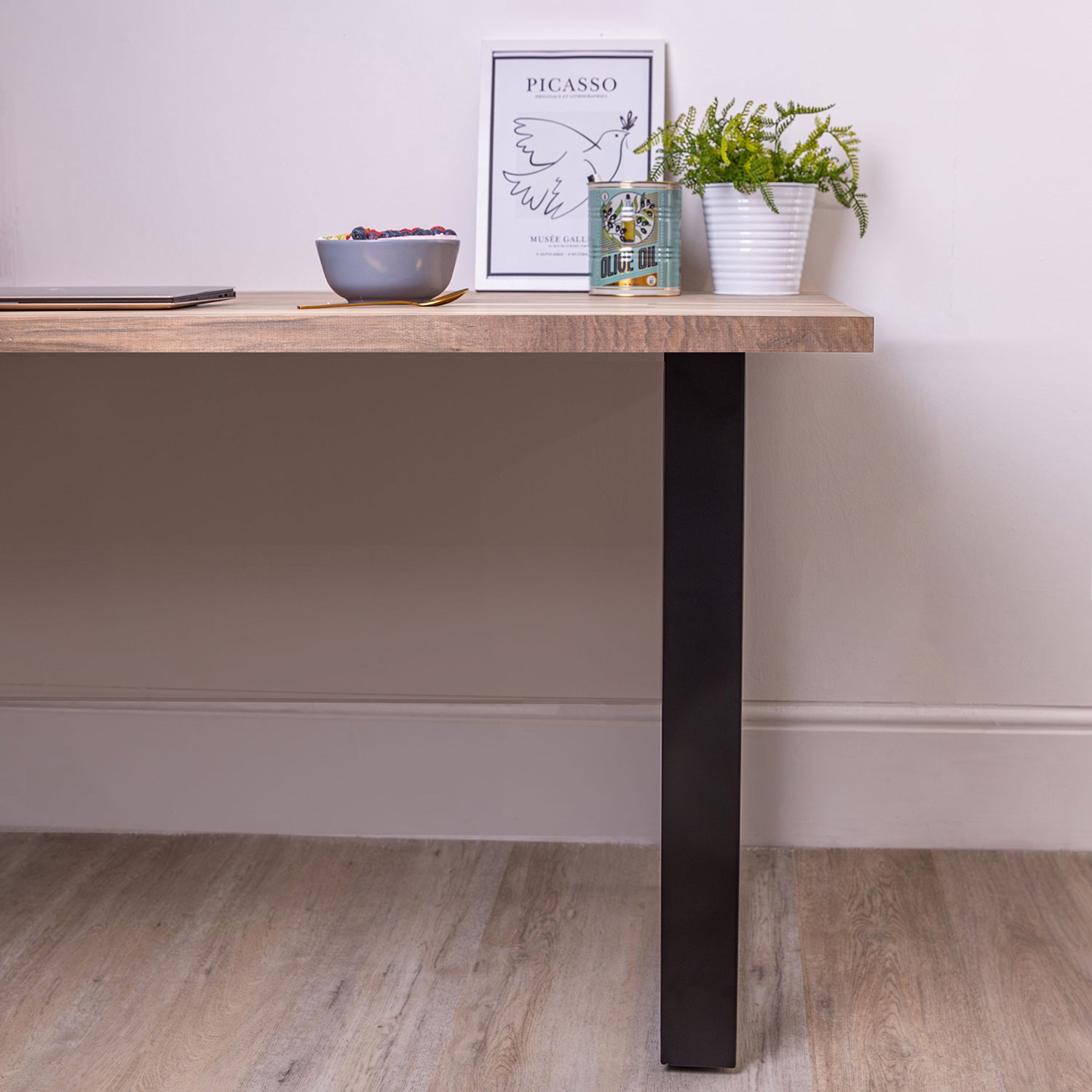Walnut Solid Wood Desktop (Sanded)