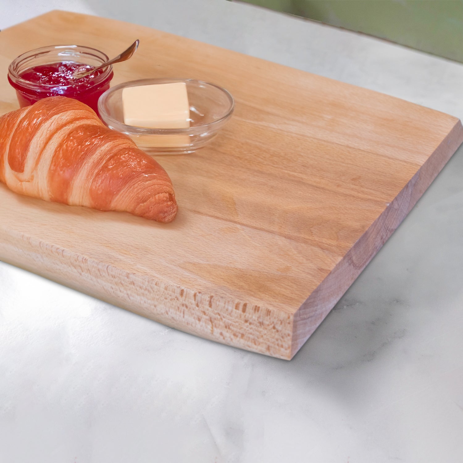 Beech Live Edge Serving Board