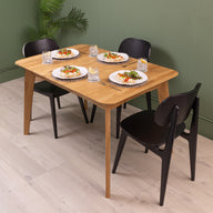 Extendable Dining Table - Solid Oak