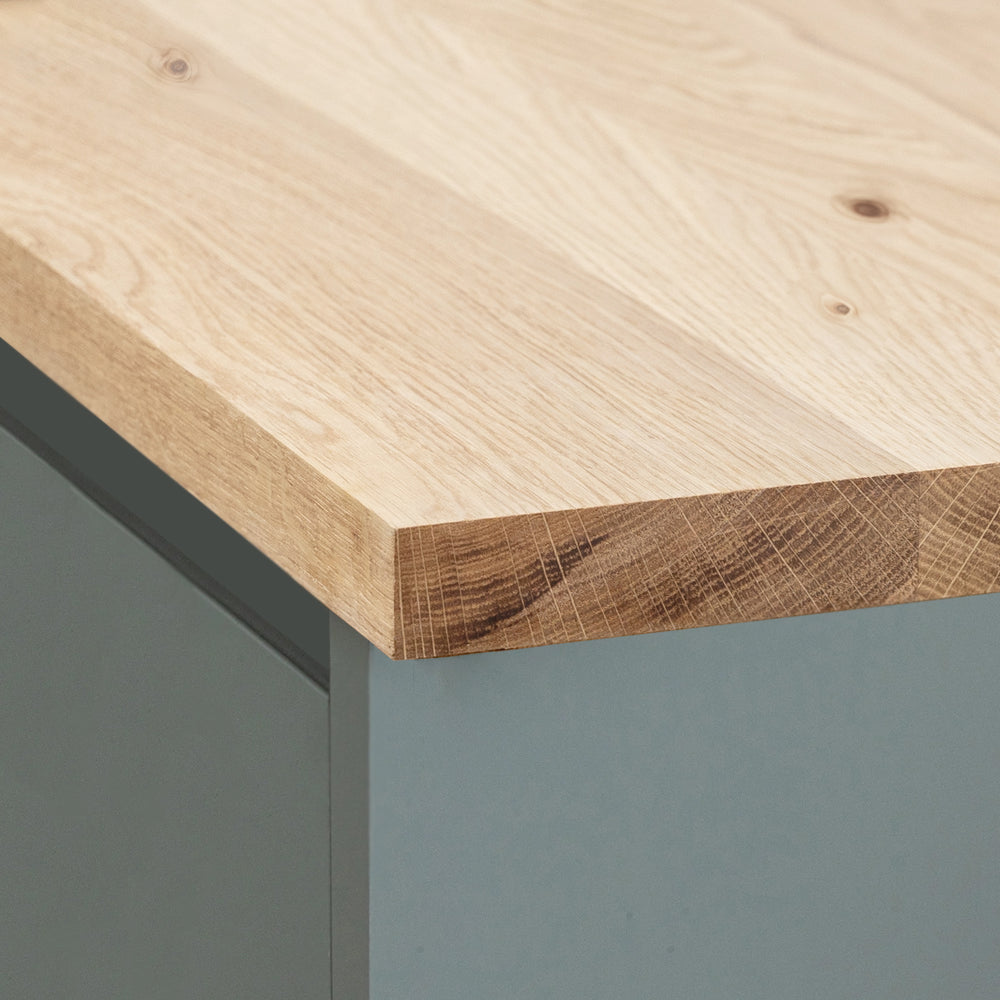 Single Stave Full Stave Solid Oak Worktop