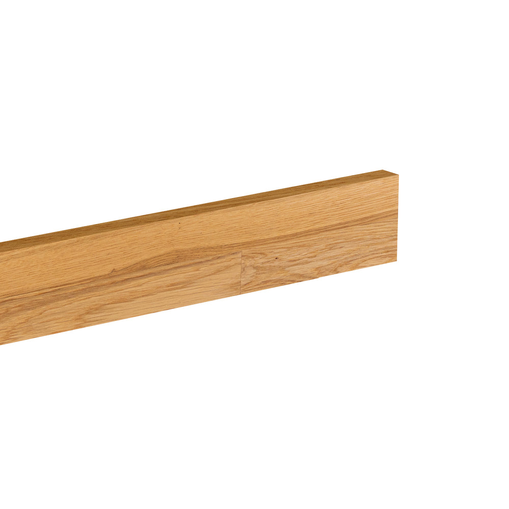 Solid Oak Worktop Upstand 1.5M x 80mm x 18mm