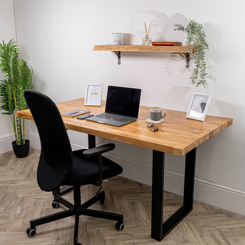 Oak Solid Wood Desktop - 40mm thick
