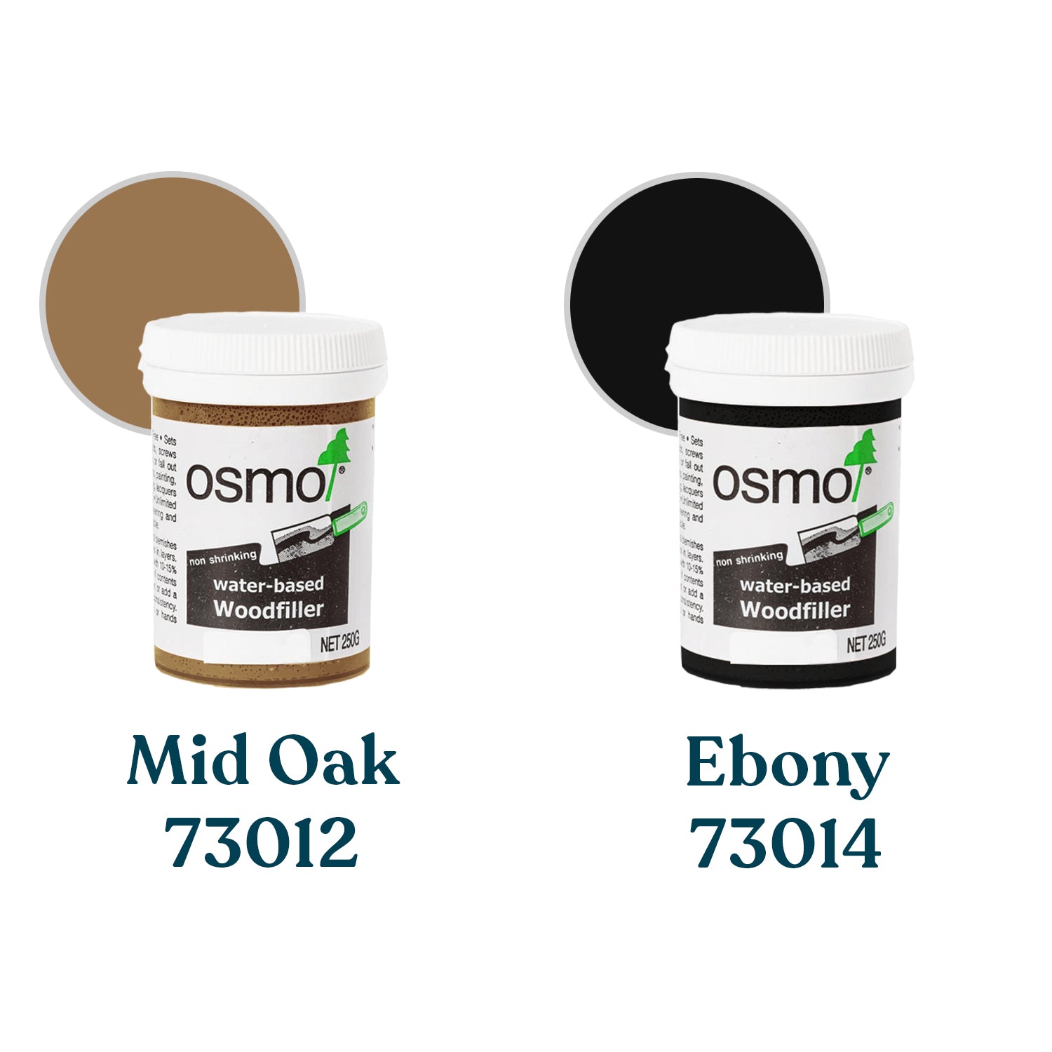 Osmo Wood Filler (Mid Oak) - 250G