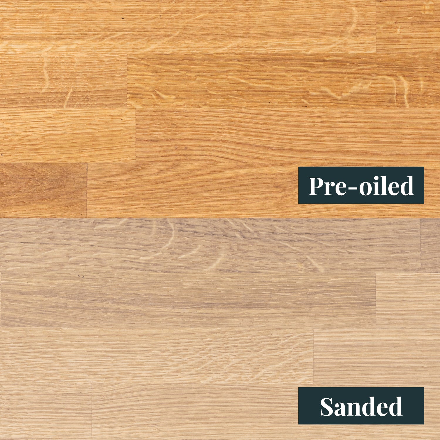 Premium Oak Kitchen Worktops Oiled