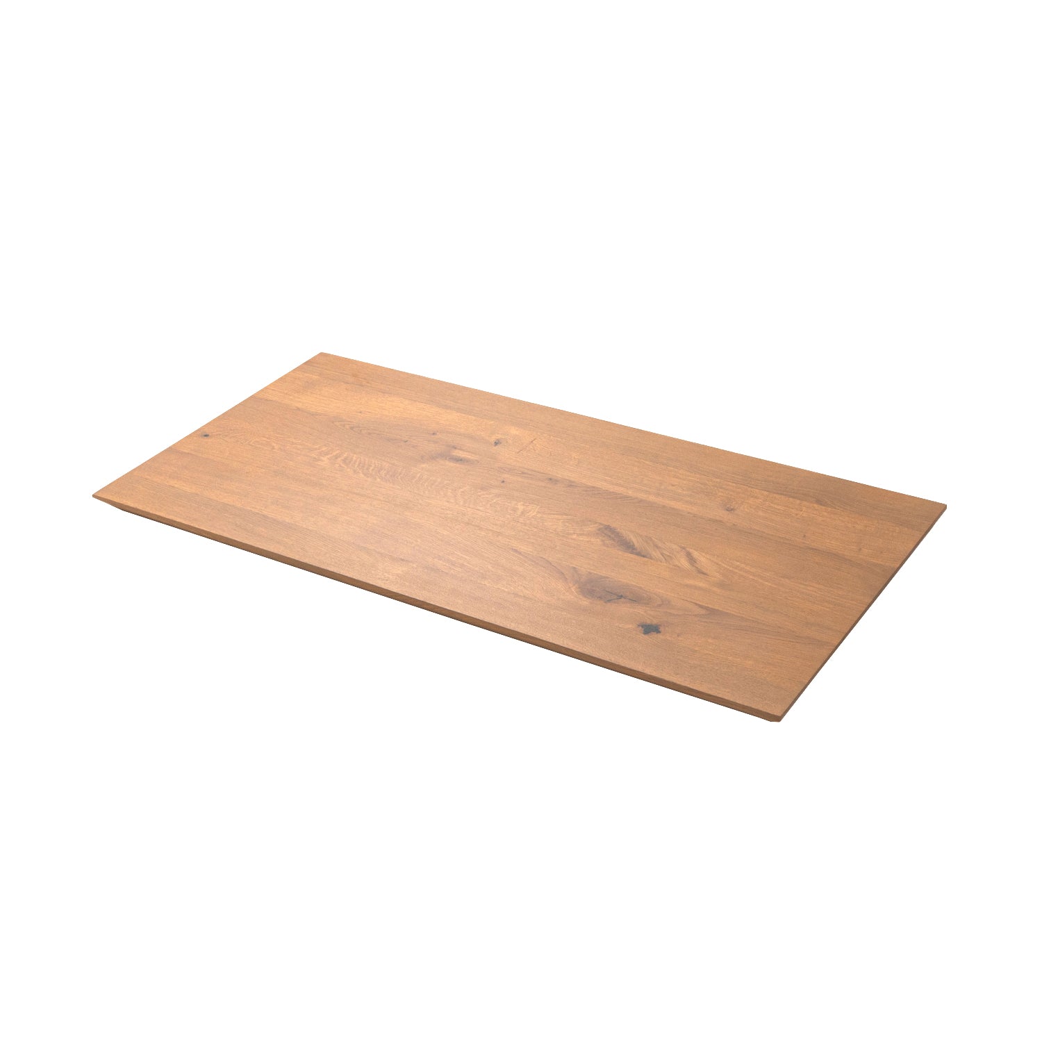 Premium Oak Solid Wood Desktop - Antique Bronze