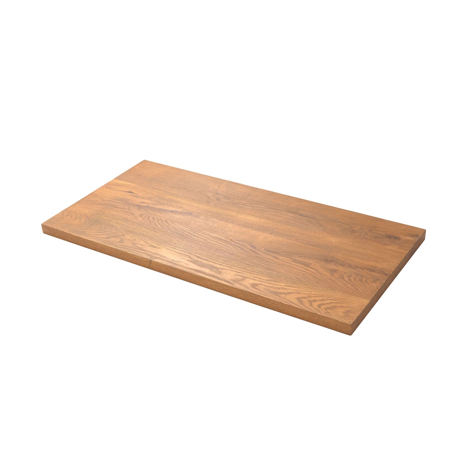 Premium Oak Solid Wood Desktop - Antique Bronze