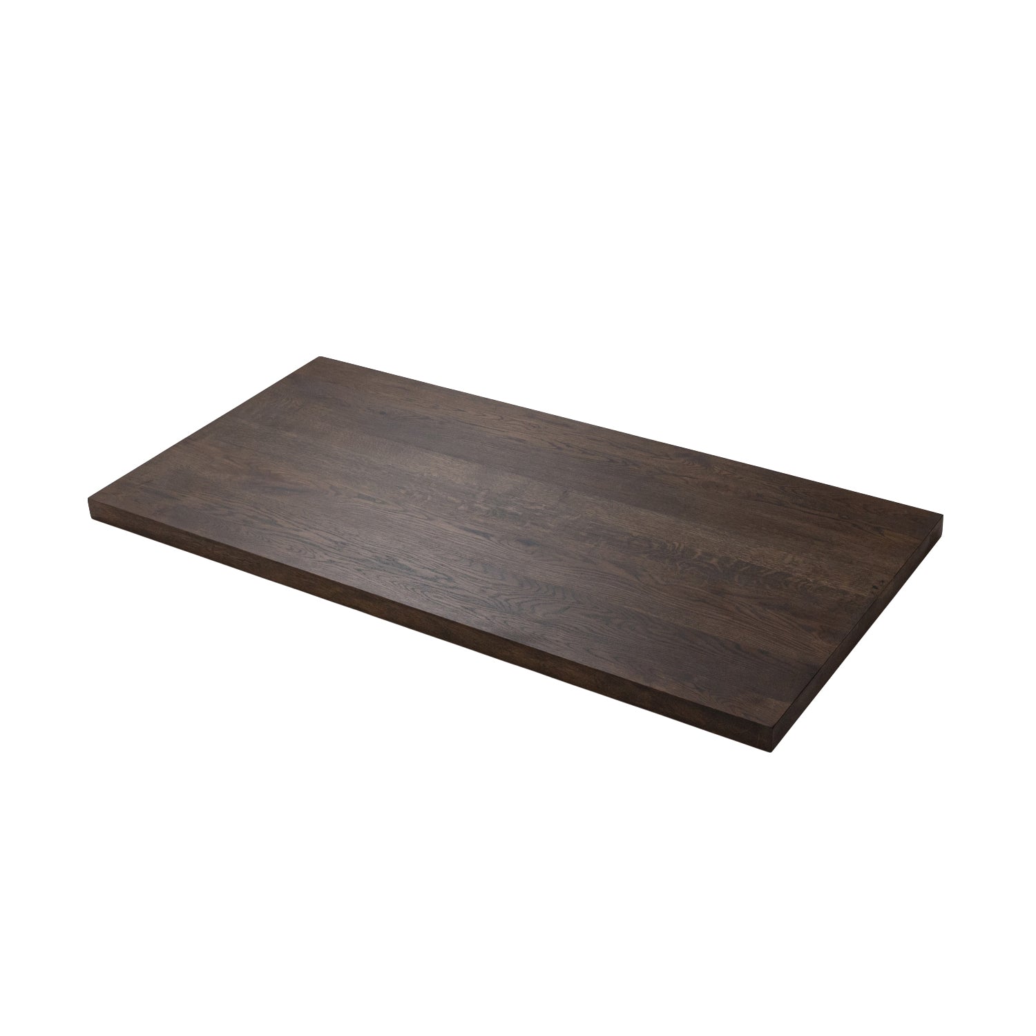 Premium Oak Solid Wood Desktop - Charcoal