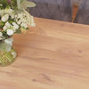 Premium Solid Oak Dining Table - Natural (Light Oak)