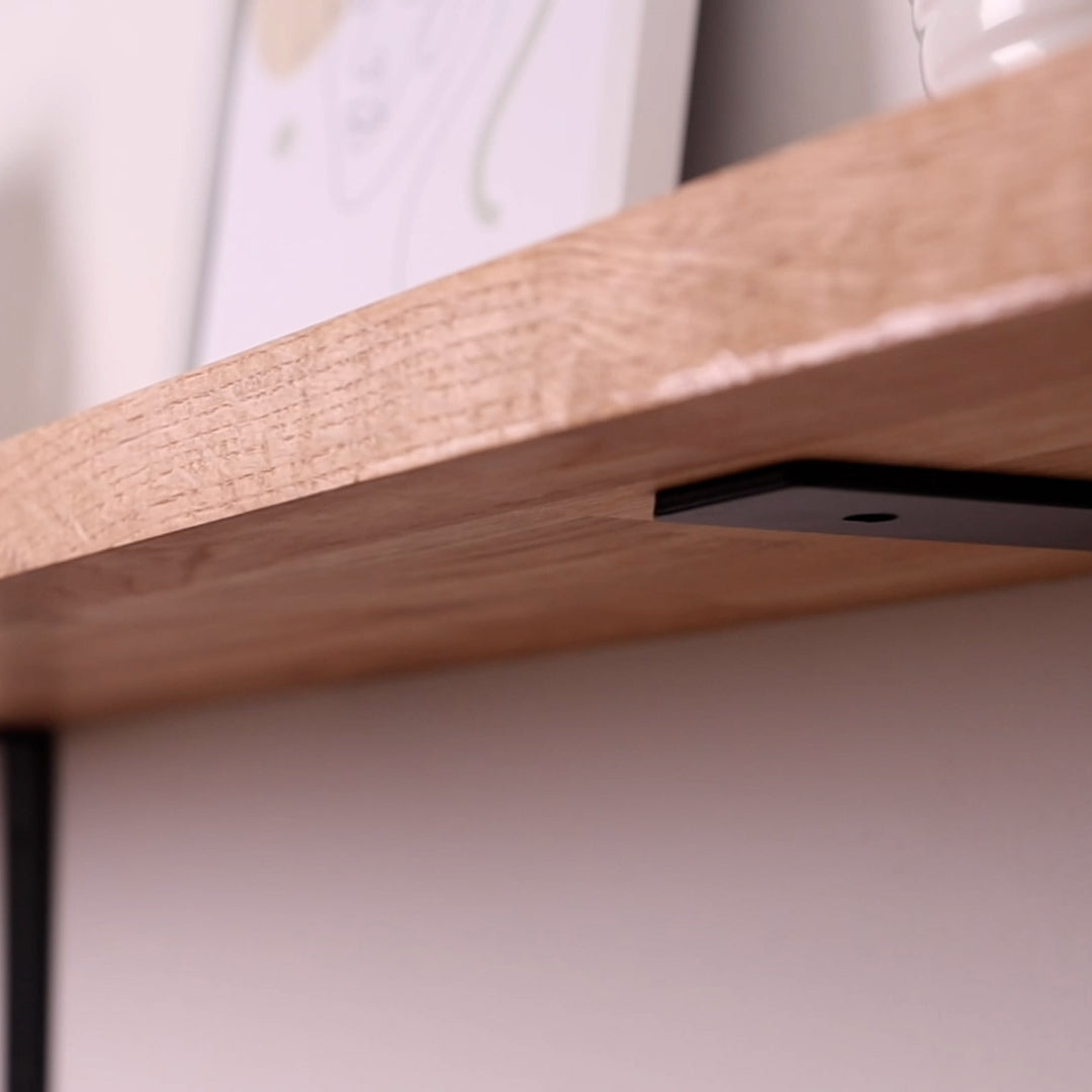 Solid Oak Wall Shelf 27mm