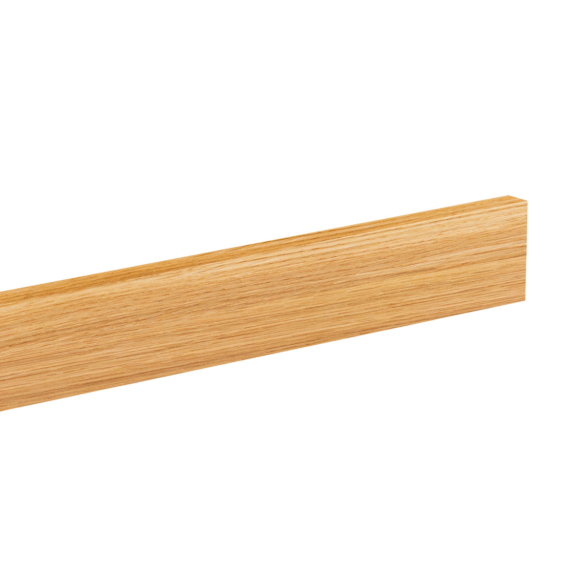 Solid Prime Oak Worktop Upstand 3M x 80mm x 18mm