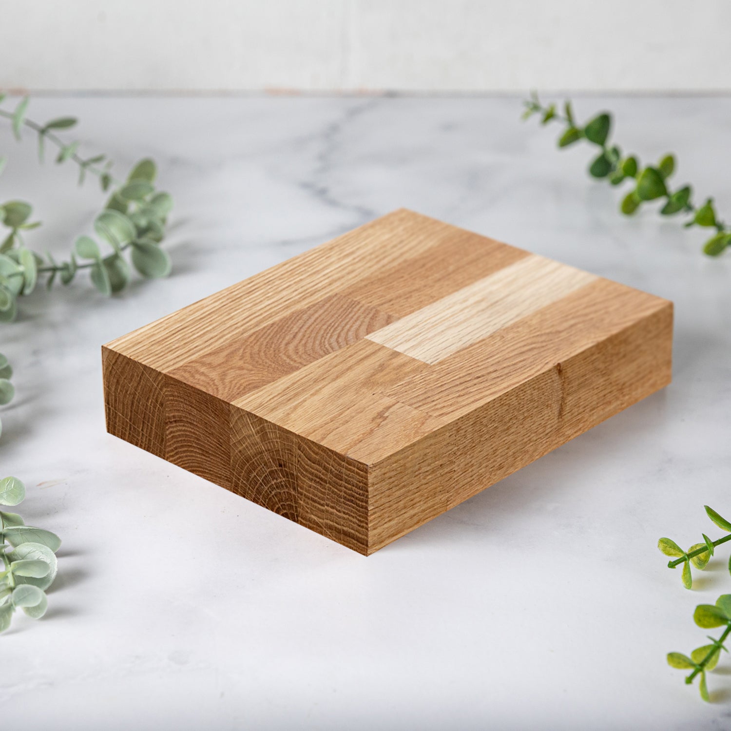 Rustic Oak Wood Sample 200mm x 150mm x 40mm