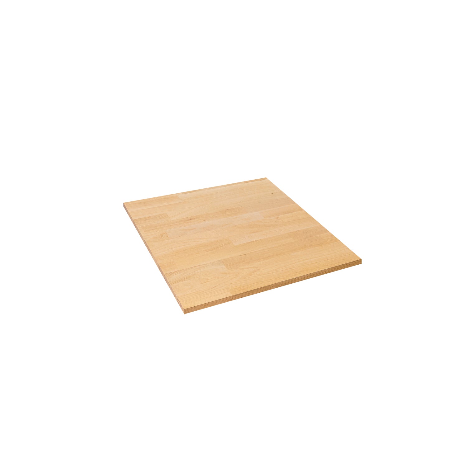 Slimline Oak Solid Wood Bistro Tabletop