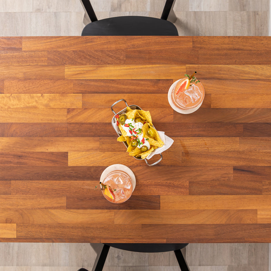 Solid Iroko Tabletop