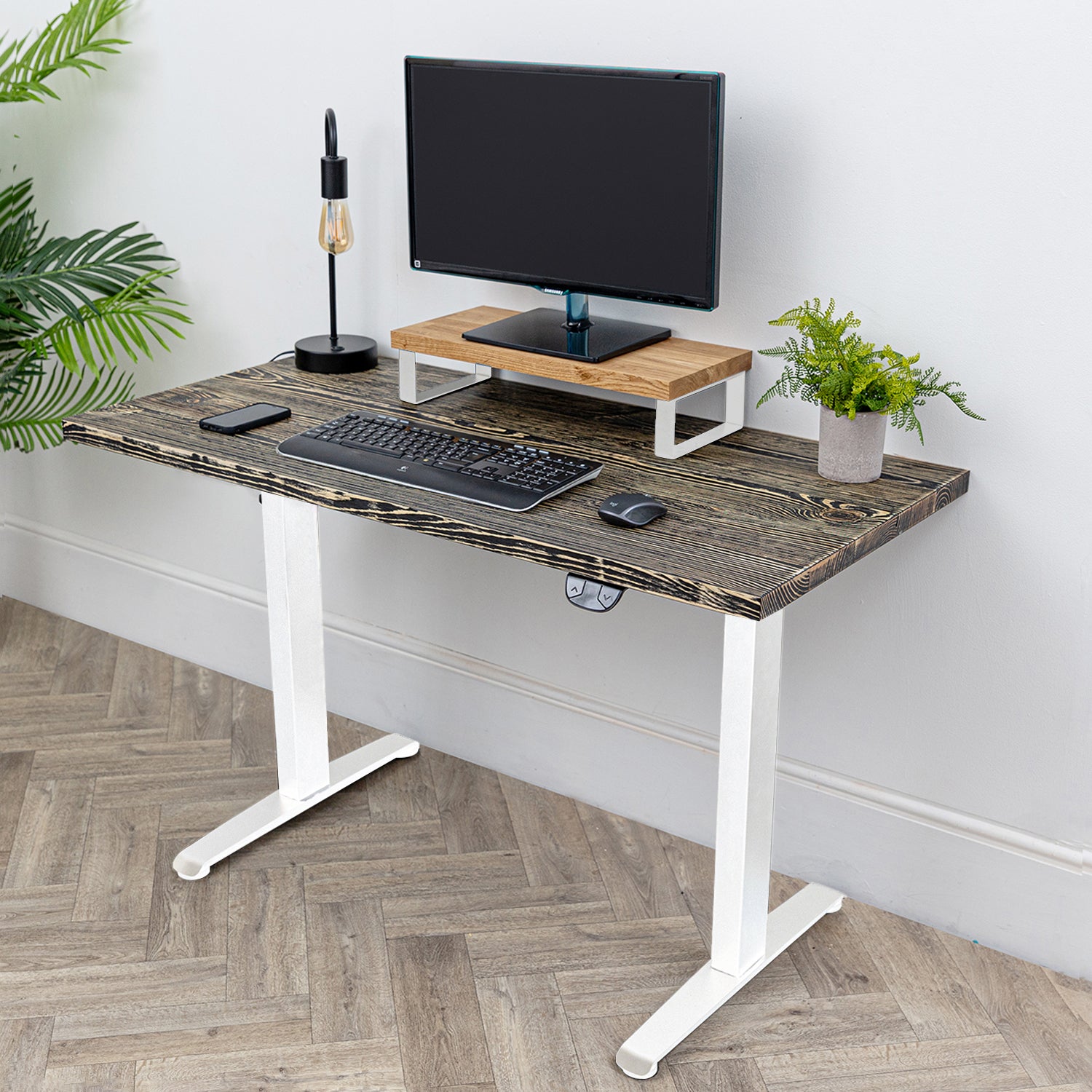 Solid Oak Desk Shelf / Riser | Small Riser