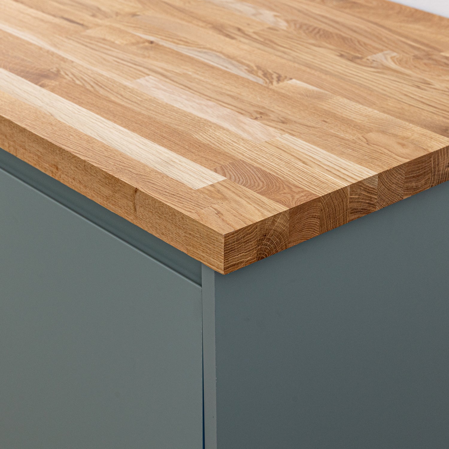 Solid Rustic Oak Worktop