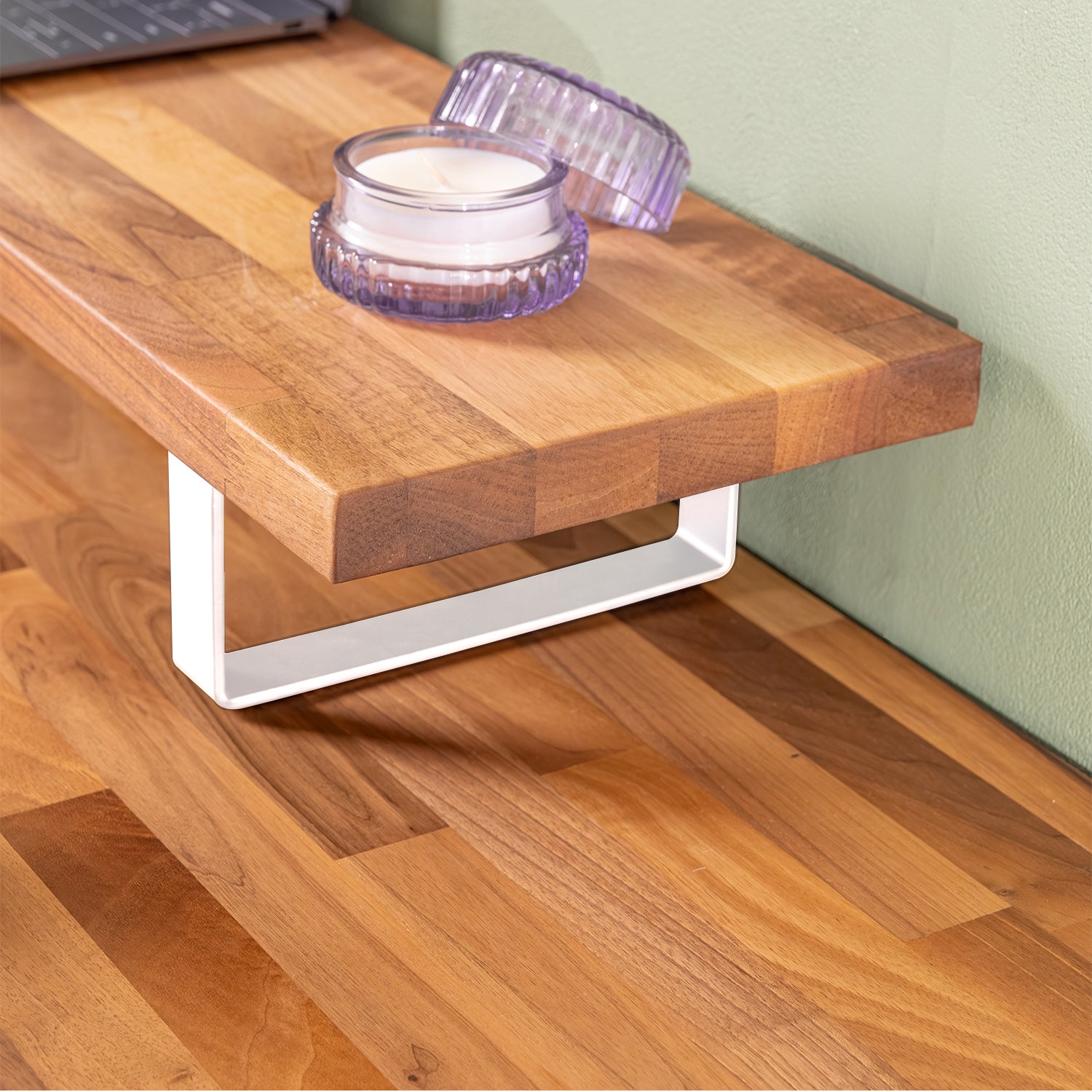 Solid Walnut Desk Shelf / Riser