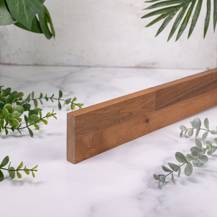 Kitchen Worktop Stand Solid Walnut Worktop Upstand 3M x 80mm x 18mm