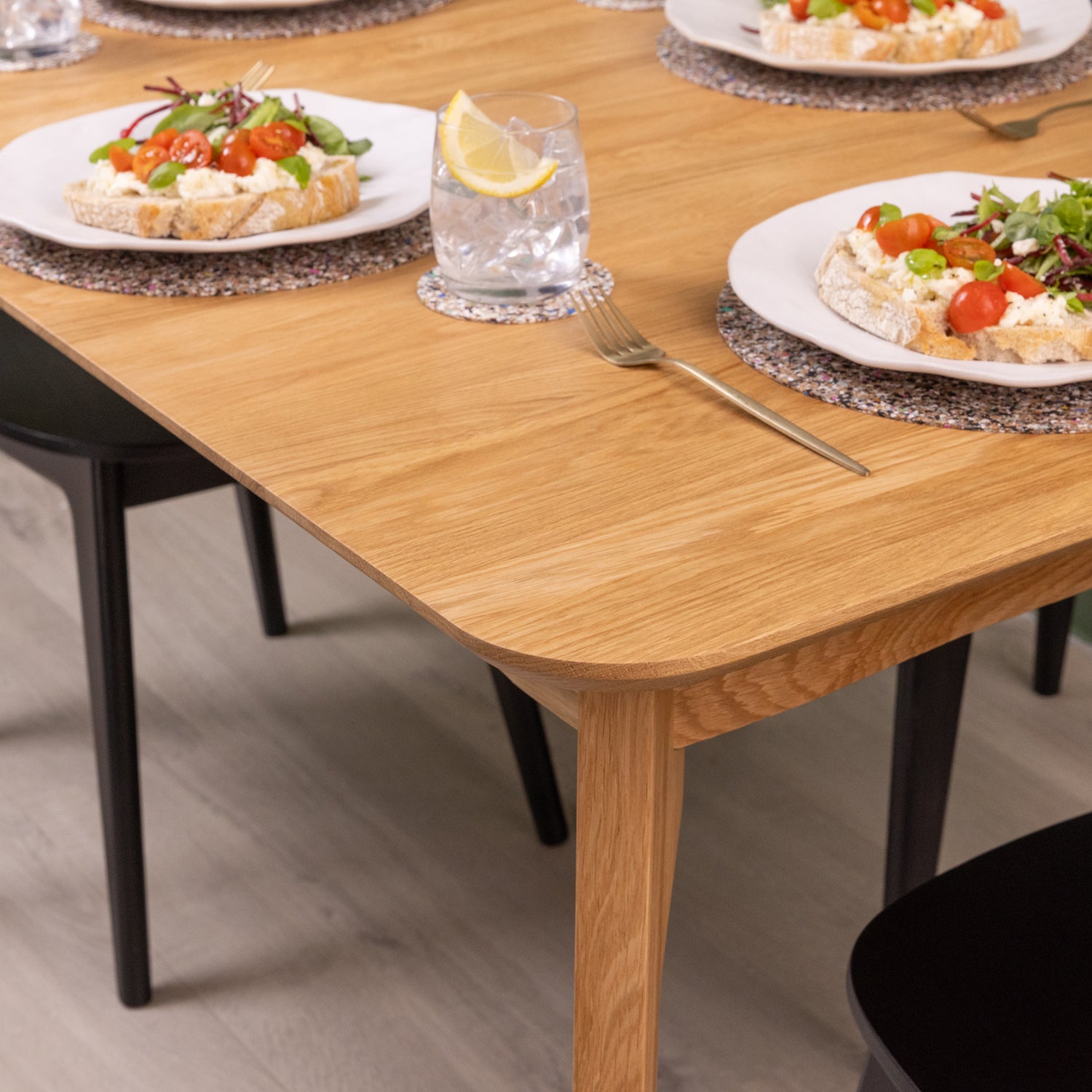 Solid Wood Extending Dining Table