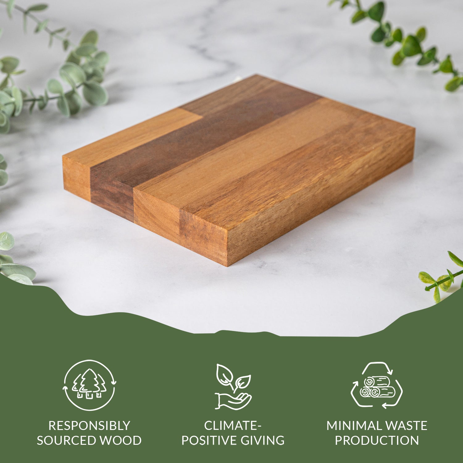 Walnut Wood Sample 200mm X 150mm X 27mm