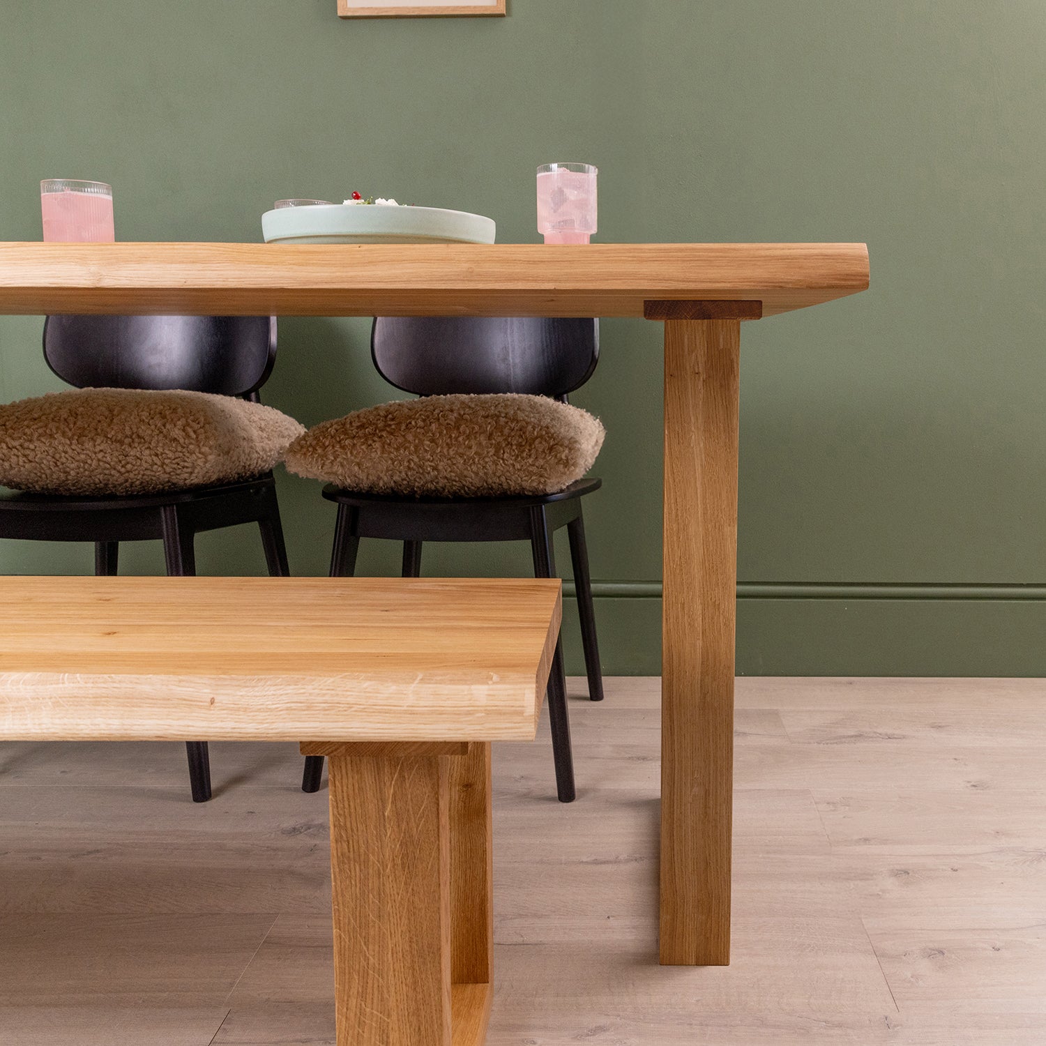 Waney Edge Wood Table