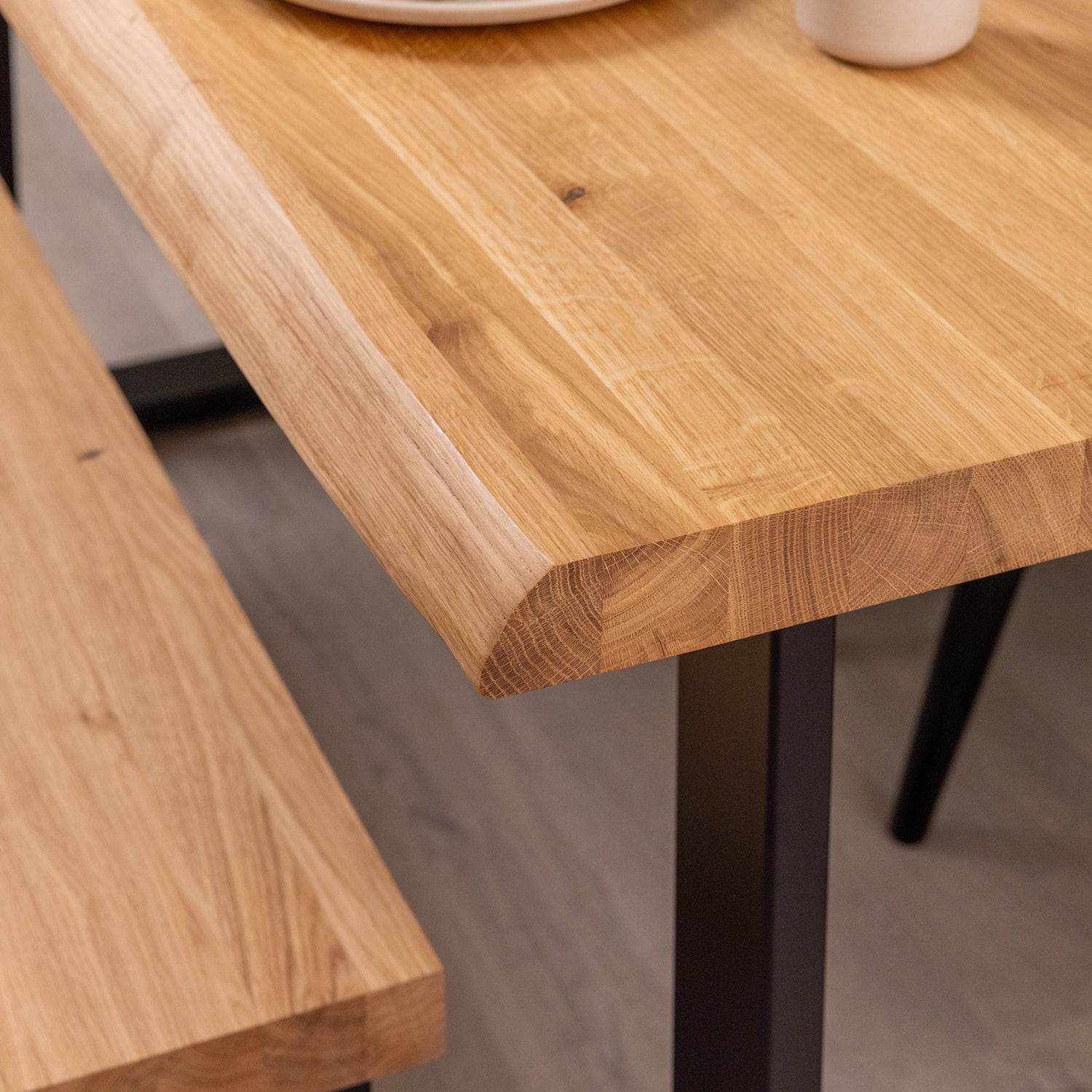 Waney Edge Wood Table