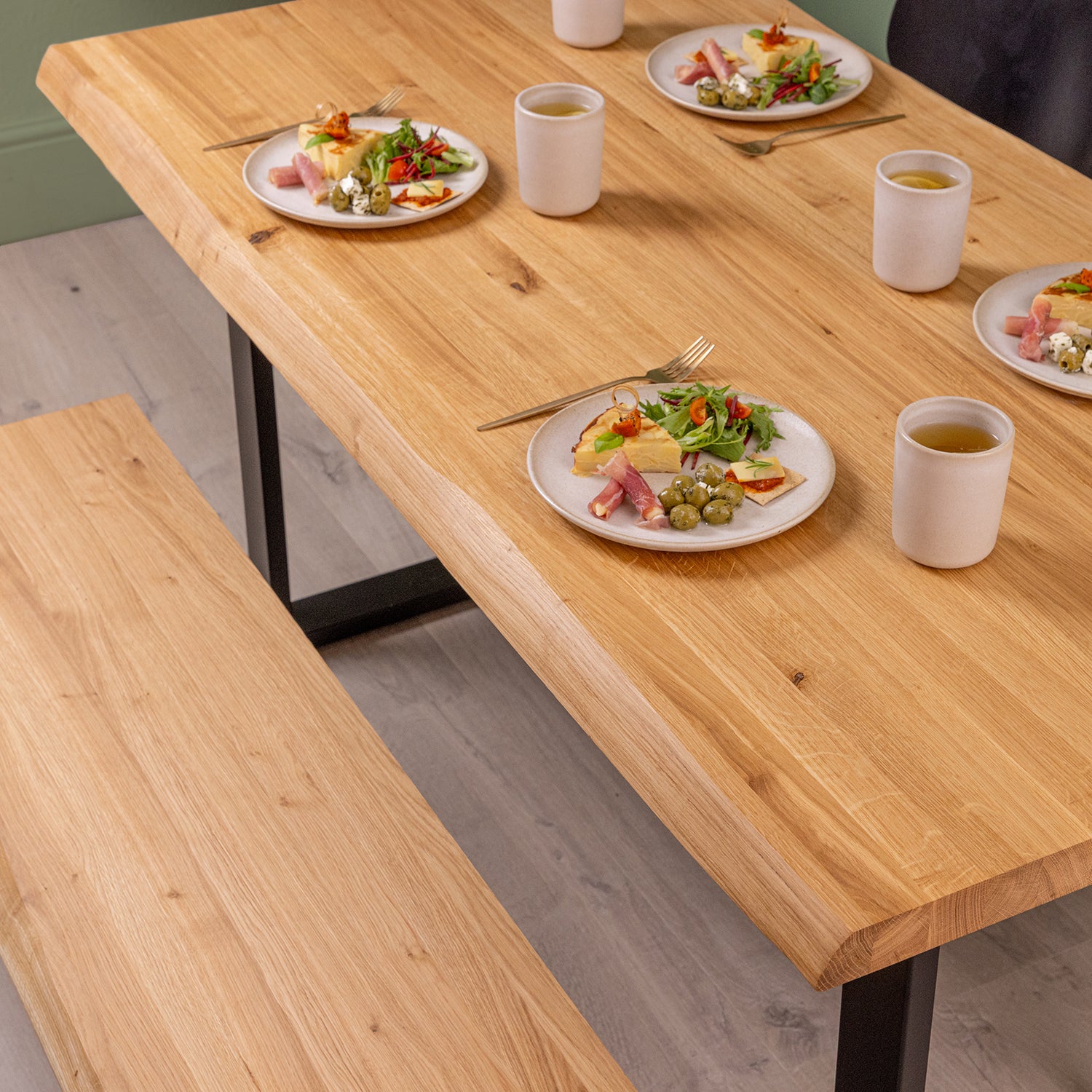 Waney Edge Wood Table Top
