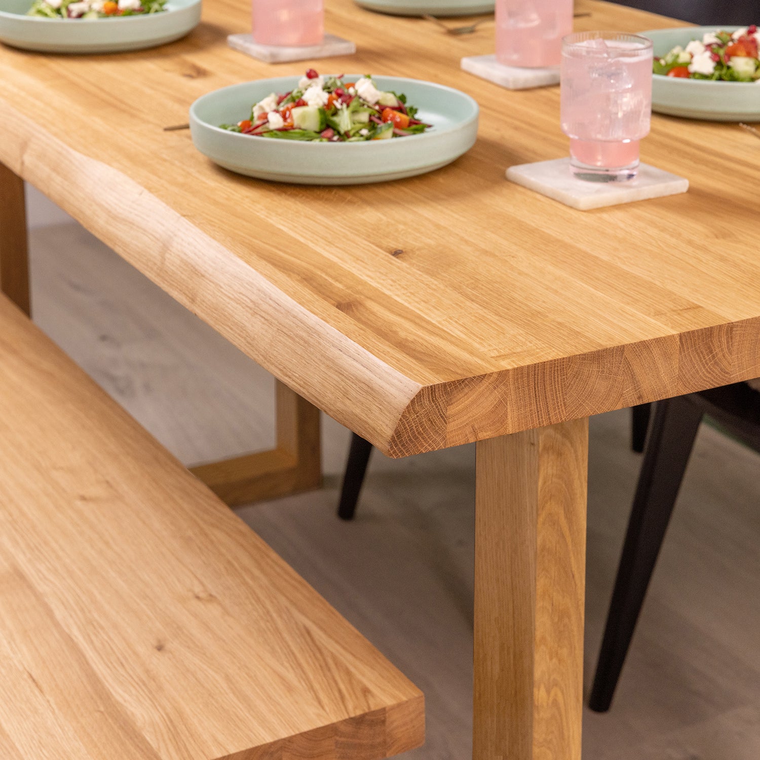 Waney Edge Wood Table