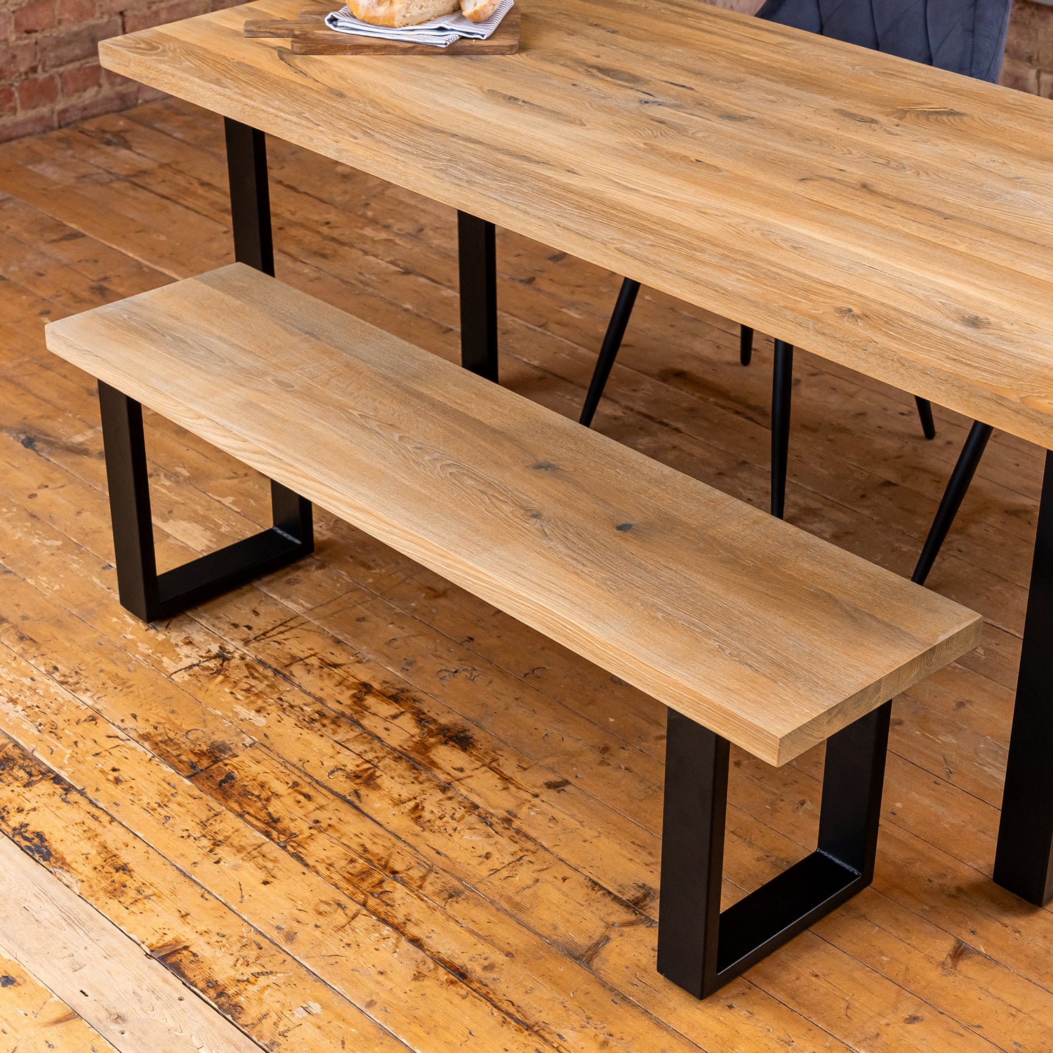 Wood Dining Bench
