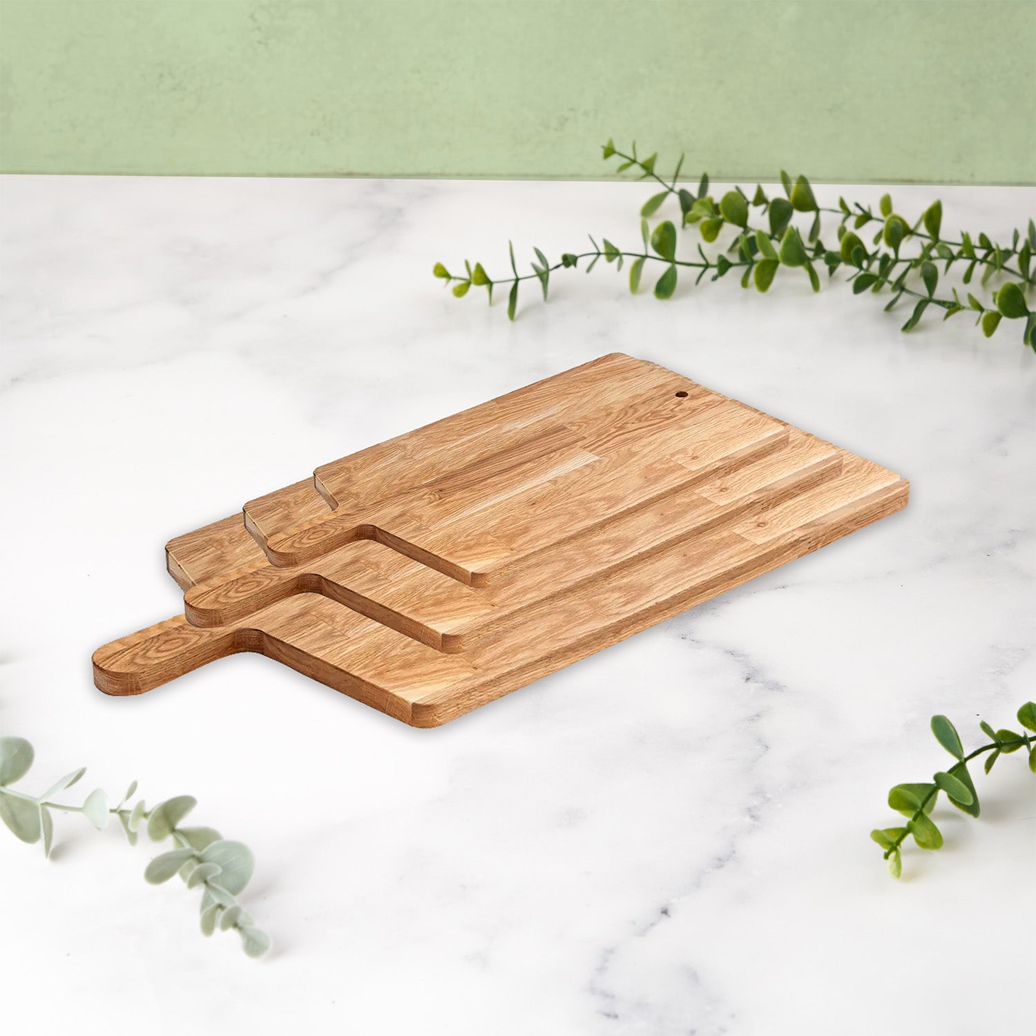 Wooden Paddle Chopping Board Gift Sets | Set of 3